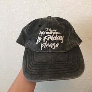 Disney Fast-pass to Friday please baseball hat!